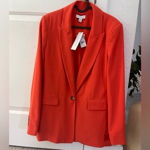 Red orange blazer